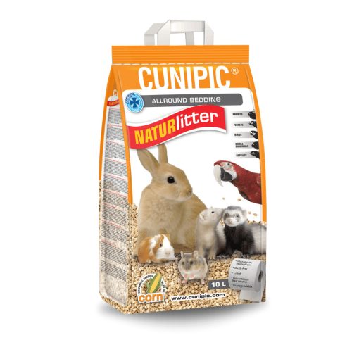 CUNIPIC Naturlitter Corn - Természetes kukoricacsutka alom - 10 L