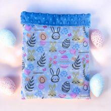 NYUSZISHOP.HU - Süni bújózsák - Tojásos-nyuszis KÉK