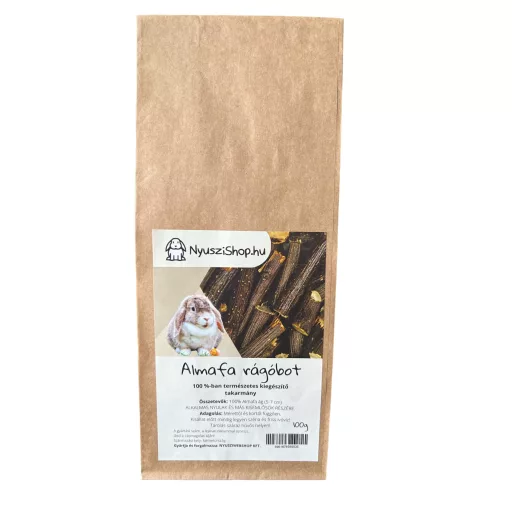 NYUSZISHOP - Almafa rágóbot 100g