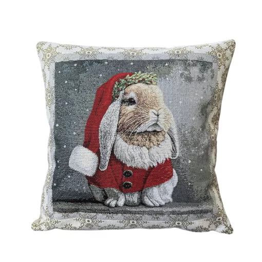 NYUSZISHOP.HU - Karácsonyi nyuszis párnahuzat