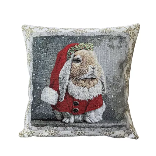 NYUSZISHOP.HU - Karácsonyi nyuszis párnahuzat