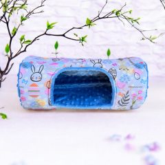   NYUSZISHOP.HU - Hengerházikó/bújó - Tojásos/nyuszis KÉK 35x20 cm