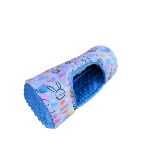 NYUSZISHOP.HU - Hengerházikó/bújó - Tojásos/nyuszis KÉK 35x20 cm