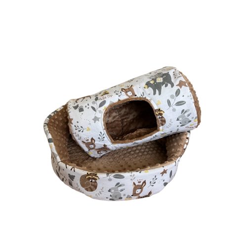 Nyuszishop Hengerházikó/bújó - Állatos - 35x20 cm