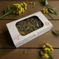   NYUSZISHOP.HU - KÖNNYED LÉLEGZET-CSOMAG - Légzőszervrendszert támogató gyógynövény doboz - 210g