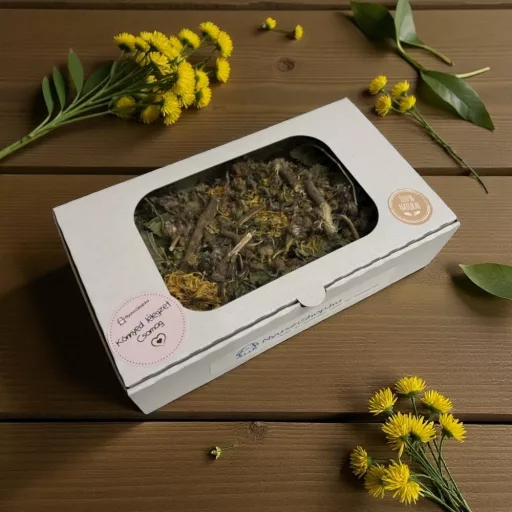 NYUSZISHOP.HU - KÖNNYED LÉLEGZET-CSOMAG - Légzőszervrendszert támogató gyógynövény doboz - 210g