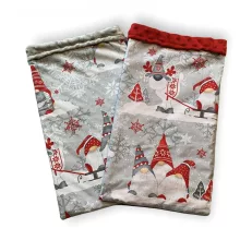 Nyuszishop Süni bújózsák - Mikulás - piros belsővel