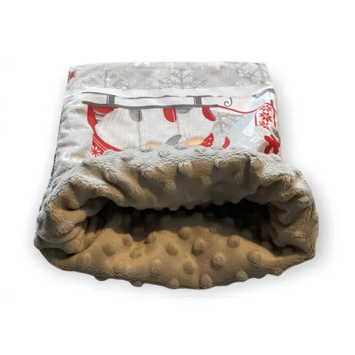 Nyuszishop Süni bújózsák - Mikulás - szürke belsővel