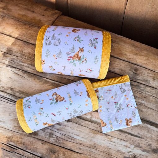 NYUSZISHOP.HU - Süni bújózsák - Sárga nyuszis-rókás