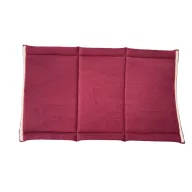   NYUSZISHOP - 2 in1 Háromszög alagút/fekhely - BORDÓ - ø25 cm x 50 cm