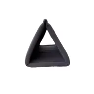   NYUSZISHOP - 2 in1 Háromszög alagút/fekhely - SZÜRKE - ø25 cm x 50 cm