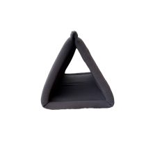 NYUSZISHOP - 2 in1 Háromszög alagút/fekhely - SZÜRKE - ø25 cm x 50 cm