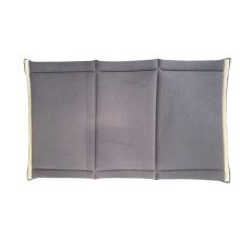 NYUSZISHOP - 2 in1 Háromszög alagút/fekhely - SZÜRKE - ø25 cm x 50 cm