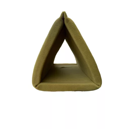 NYUSZISHOP - 2 in1 Háromszög alagút/fekhely - ZÖLD - ø25 cm x 50 cm