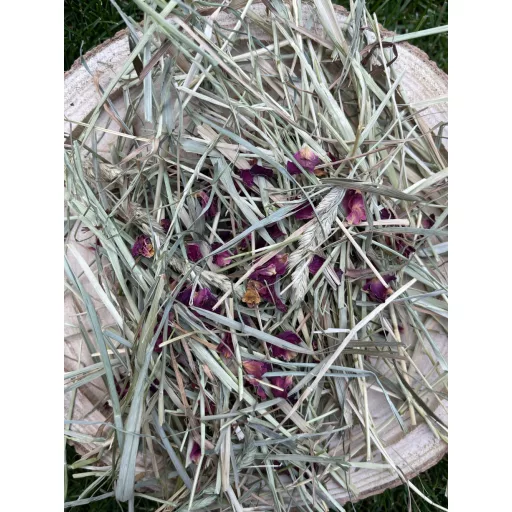 NYUSZISHOP - Réti széna - RÓZSASZIRMOS - 1 kg