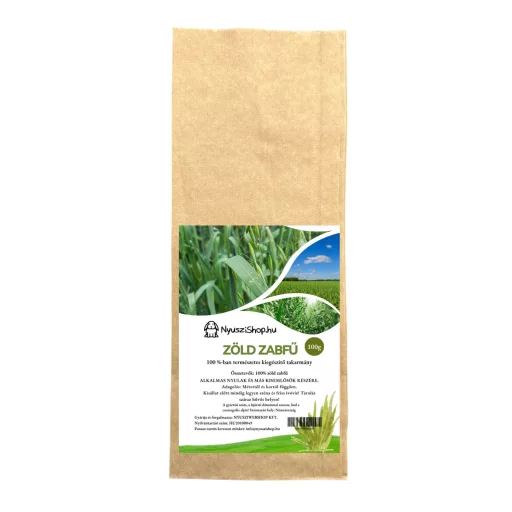 NYUSZISHOP.HU - Zöld zabfű 100g