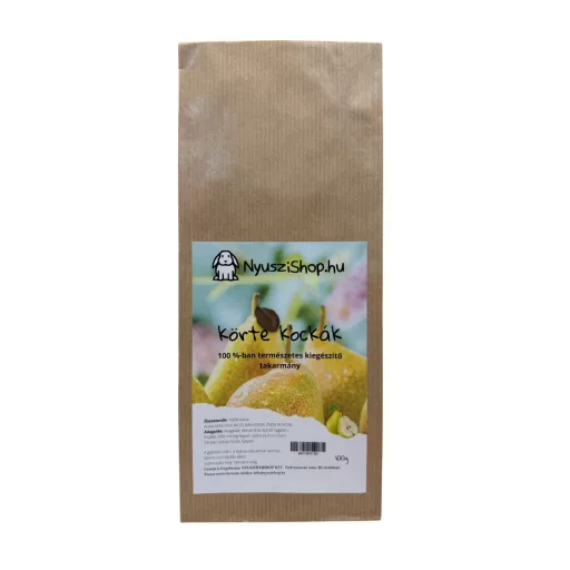 NYUSZISHOP - Körte kockák 100g