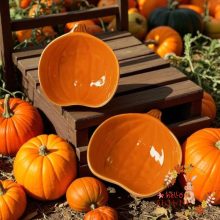 NYUSZISHOP.HU - Hello Autumn Collection  - Sütőtök alakú kerámiatál 10,5 cm