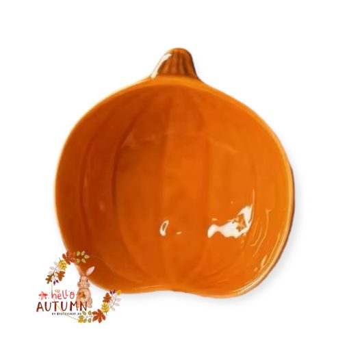 NYUSZISHOP.HU - Hello Autumn Collection  - Sütőtök alakú kerámiatál 10,5 cm