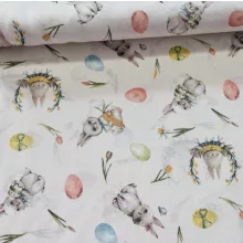 NYUSZISHOP.HU - Húsvéti nyuszis/tojásos fekhely ø40 cm