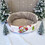 NYUSZISHOP.HU - Fekhely - Karácsonyi nyuszis - ø40 cm