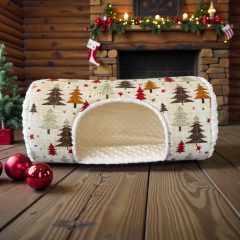   NYUSZISHOP.HU - XL Hengerházikó/bújó - Fenyőfàs Ø27x50 cm