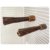   NYUSZISHOP.HU - Ketrecre rögzíthető almafa rágóka - "S" 12 cm