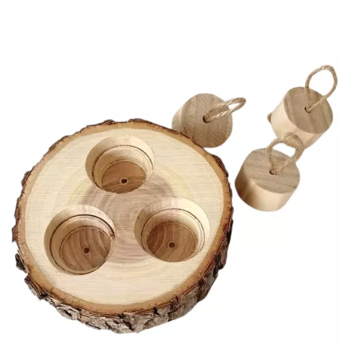 NYUSZISHOP.HU - Fa logikai játék 9x3 cm