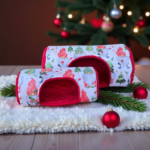 NYUSZISHOP.HU - Hengerházikó/bújó - Karácsonyi manós 35x20 cm