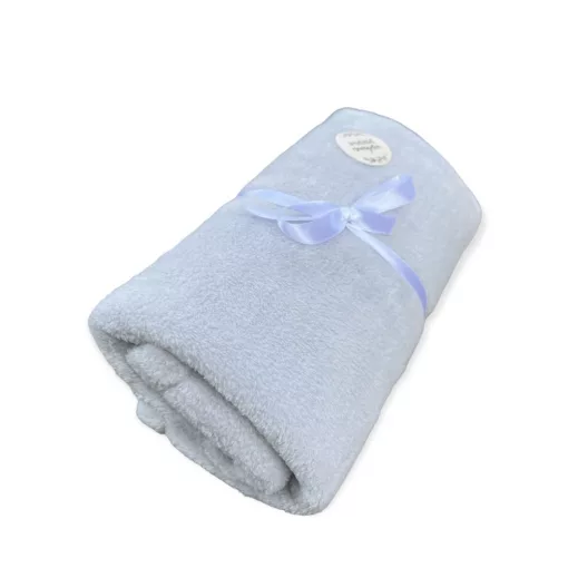 NYUSZISHOP - Pihe-puha Wellsoft takaró 50x100 cm - SZÜRKE