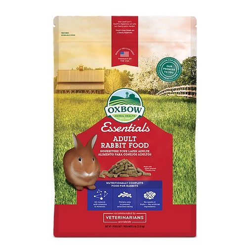 Oxbow Essentials Adult Rabbit - teljes értékű táp felnőtt nyulaknak 2,25kg