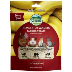 Oxbow Simple Rewards Banana Treats - Szárított banán 30g