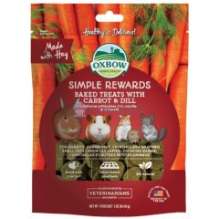 Oxbow Simple Rewards Carrot and Dill - Répás kapros 60g
