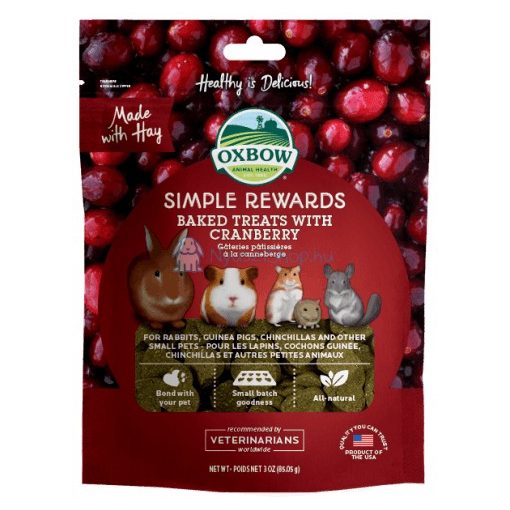 Oxbow Simple Rewards Cranberry - Áfonyás 60g