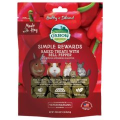   Oxbow Simple Rewards Bell Pepper - Kalifornia paprikás jutalomfalat 85g