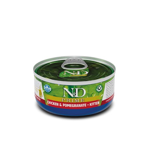 N&D Kitten Prime Csirke & gránátalma nedves eledel 70 g