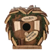   Pro Garden "Birdhouse Love Birds" fa madárház 17 x 15,5 x 12 cm 