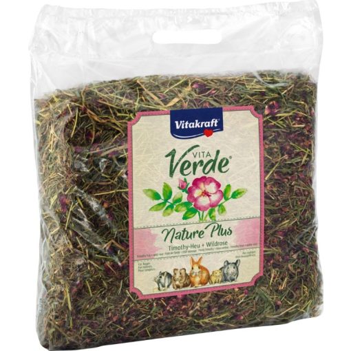 Vitakraft VitaVerde Nature Plus széna vadrózsával 500g