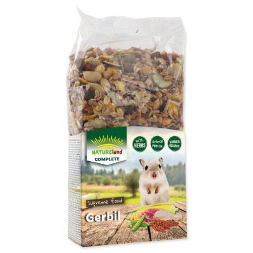 NatureLand Gerbil - Teljesértékű eledel futóegereknek 300 g