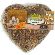 NatureLand BRUNCH szív alakú virágos snack 90g