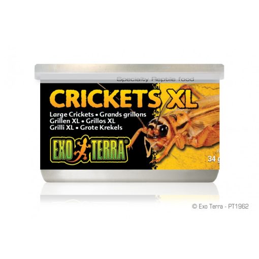 EXO-TERRA Crickets - Tücsök konzerv XL 34g