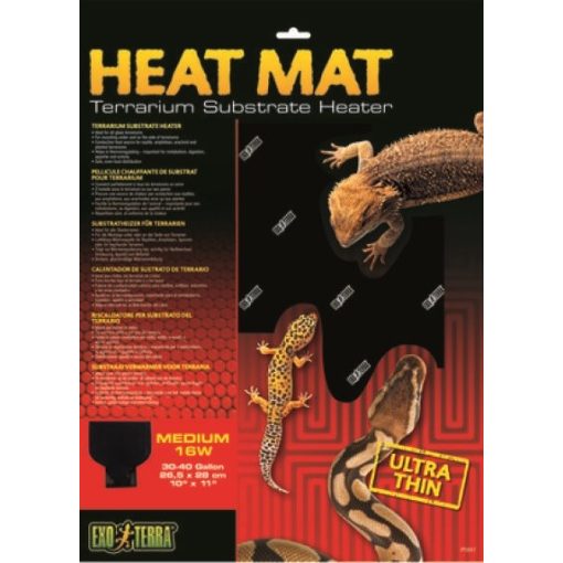 Exo-Terra Heat Mat Terrárium talajfűtő lap Süniknek 16W/(M)