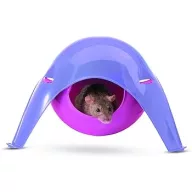   SAVIC Sputnik XL - Műanyag függőodú rágcsálóknak - Pink-lila