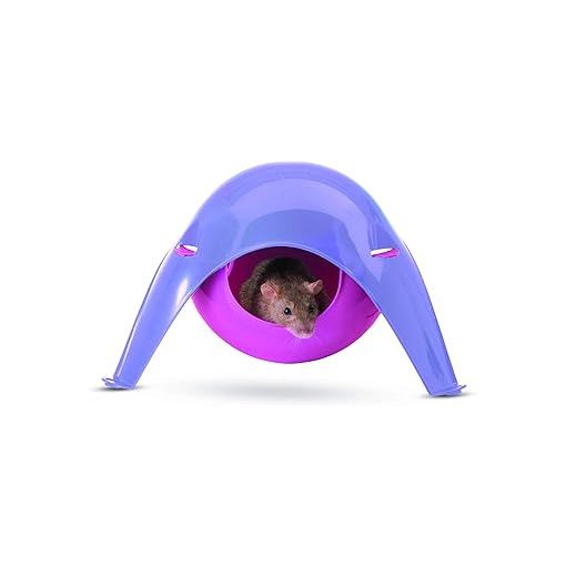 SAVIC Sputnik XL - Műanyag függőodú rágcsálóknak - Pink-lila