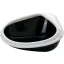 SAVIC Concha XL fekete Sarok WC  51 x 38 x 22,5 cm