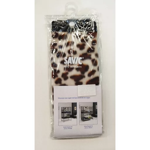 Savic Relax de Luxe Flat "Large" függőágy 30 x 41 cm BARNA PÁRDUCMINTÁS
