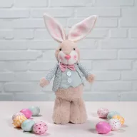 NYUSZISHOP.HU - Dekor plüss nyuszi 40 cm - KISFIÚ