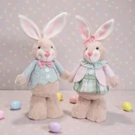 NYUSZISHOP.HU - Dekor plüss nyuszi 40 cm - KISFIÚ