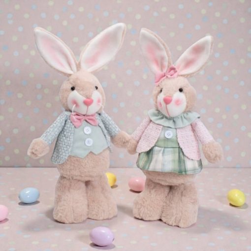 NYUSZISHOP.HU - Dekor plüss nyuszi 40 cm - KISFIÚ