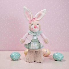 NYUSZISHOP.HU - Dekor plüss nyuszi 40 cm - KISLÁNY